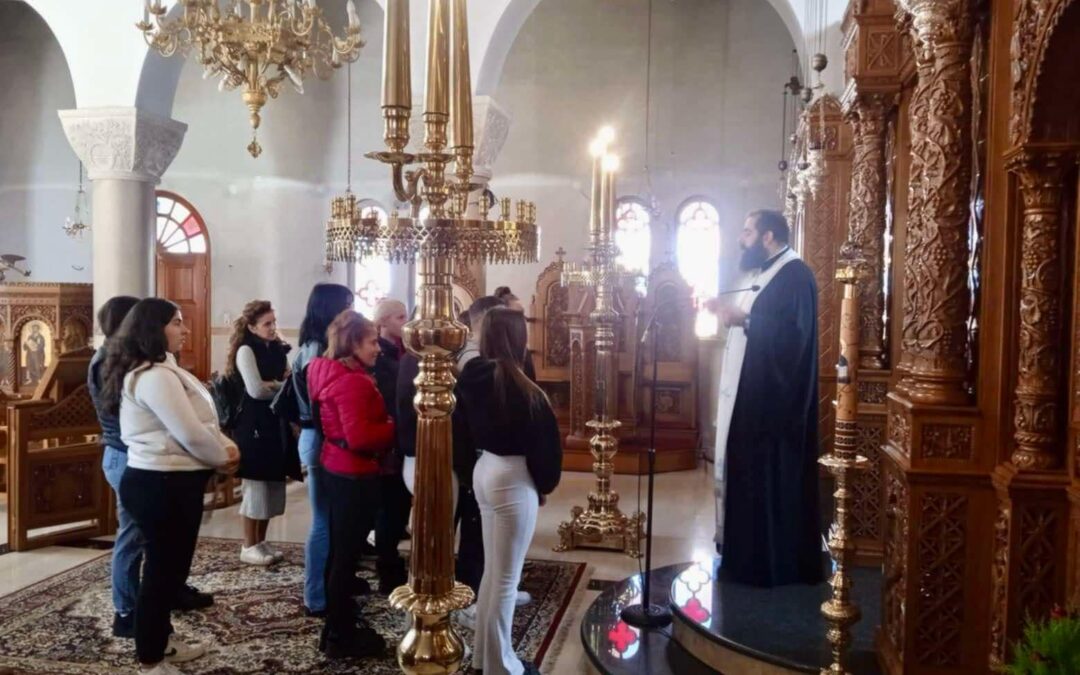 Επίσκεψη 3ου ΕΠΑΛ Νέας Αλικαρνασσού στην ενορία μας