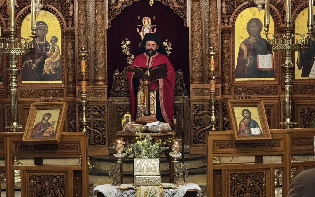 ΛΑΜΠΡΟΣ ΕΟΡΤΑΣΜΟΣ ΤΟΥ ΑΓΙΟΥ ΧΑΡΑΛΑΜΠΟΥΣ ΣΤΗΝ ΕΝΟΡΙΑ ΠΑΝΑΓΙΑΣ ΚΑΜΑΡΙΑΝΗΣ