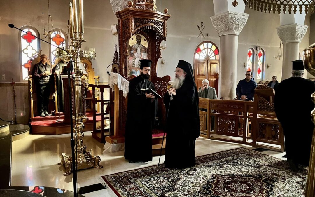 Τέλεση του Μεγάλου Αποδείπνου και τών Προηγιασμένων Δώρων παρουσία του Σεβασμιωτάτου Αρχιεπισκόπου Κρήτης κ.κ.ΕΥΓΕΝΙΟΥ 12-03-2025