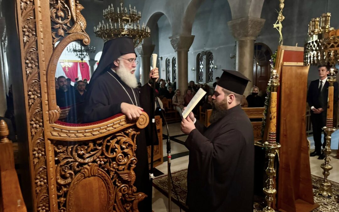 Όρθρος Μεγάλης Τρίτης στην ενορία μας υπό του Θεοφιλεστάτου Επισκόπου Κνωσού κ.ΜΕΘΟΔΙΟΥ 15-04-2025