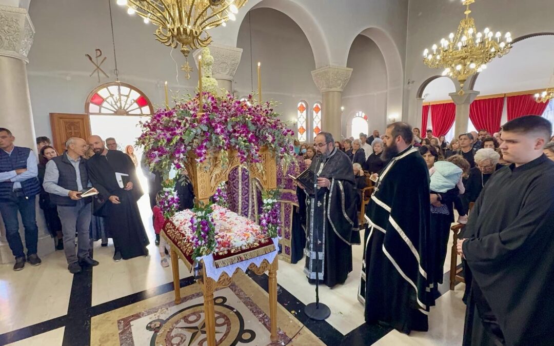 Οι Μεγάλες Ώρες και η Αποκαθήλωση στην Παναγία Καμαριανή 18-4-2025