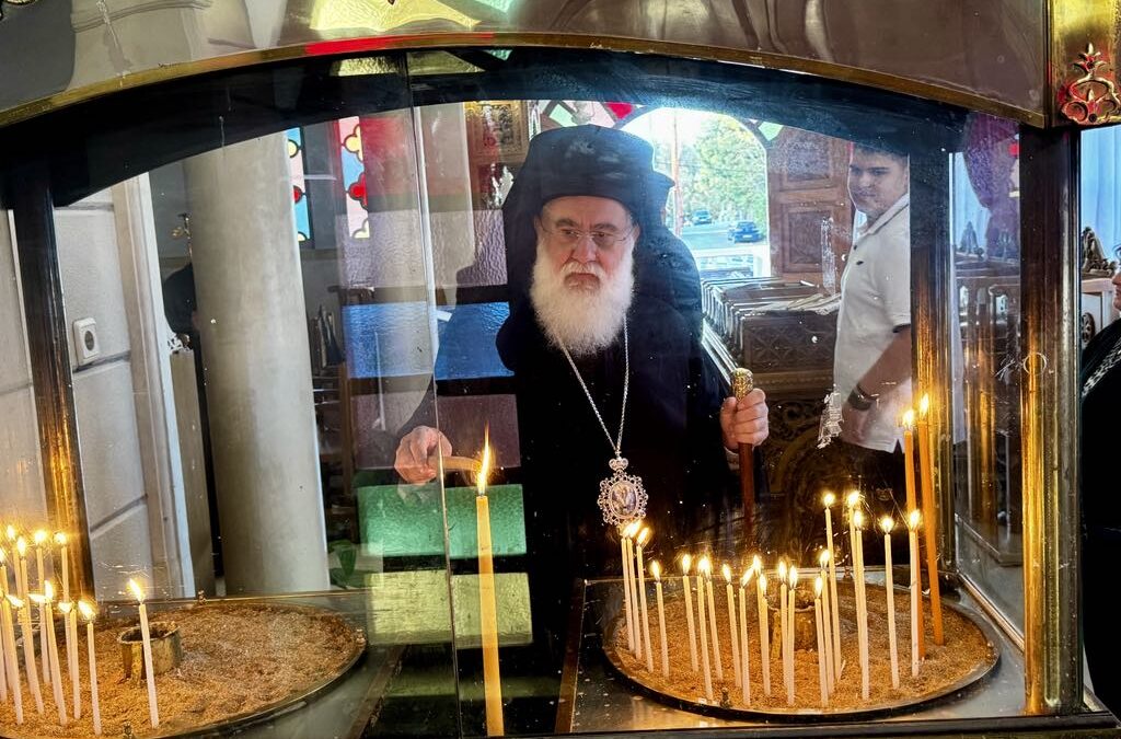 Εορτή Κυριακής Ψηλαφήσεως του Αγίου Αποστόλου Θωμά ιερουργούντος του Θεοφιλεστάτου Επισκόπου Κνωσού κ.ΜΕΘΟΔΙΟΥ 27-04-2025