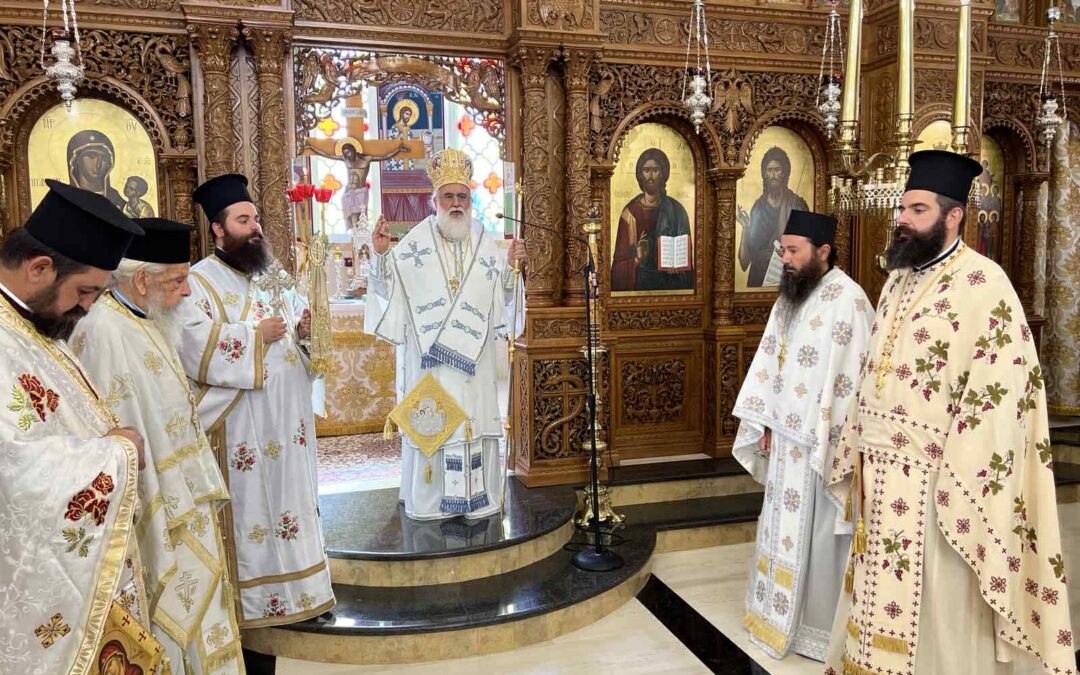 Κυριακή Θ’ Ματθαίου στην Παναγία Καμαριανή Ιερουργούντος του Θεοφιλεστάτου Επισκόπου Κνωσού κ.ΜΕΘΟΔΙΟΥ 10-08-2025